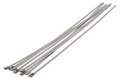 Kabelstrips 360 mm rustfritt stål 10 stk.